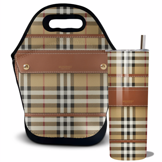 Burberry Inspired Lunch Tote Bag (009)