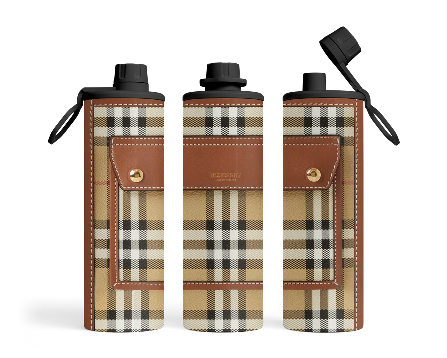 Burberry Handbag Inspired Tumbler (009)