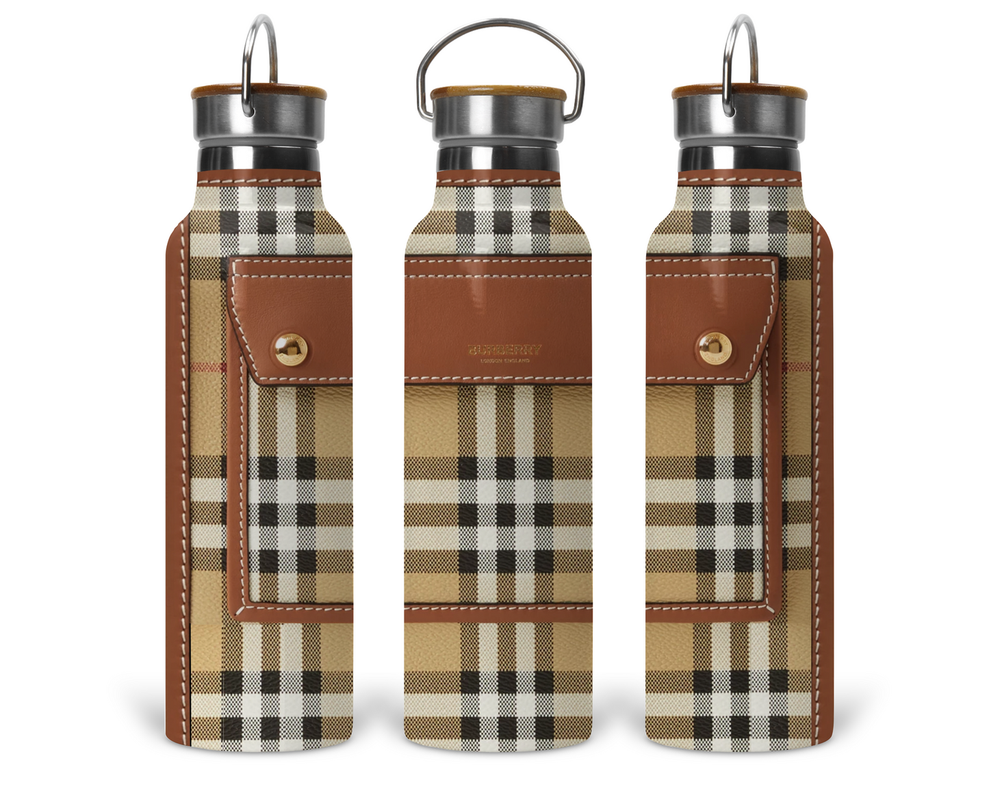 Burberry Handbag Inspired Tumbler (009)