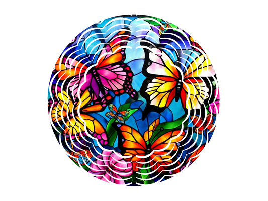 Butterflies Wind Spinner