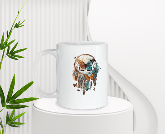 Butterflies Entrapment Ceramic Mug