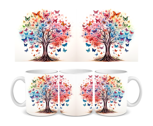 Butterfly Season Ceramic Mug