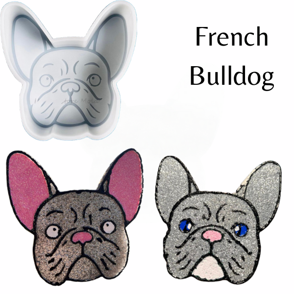 French Bulldog Blinged Car Freshie