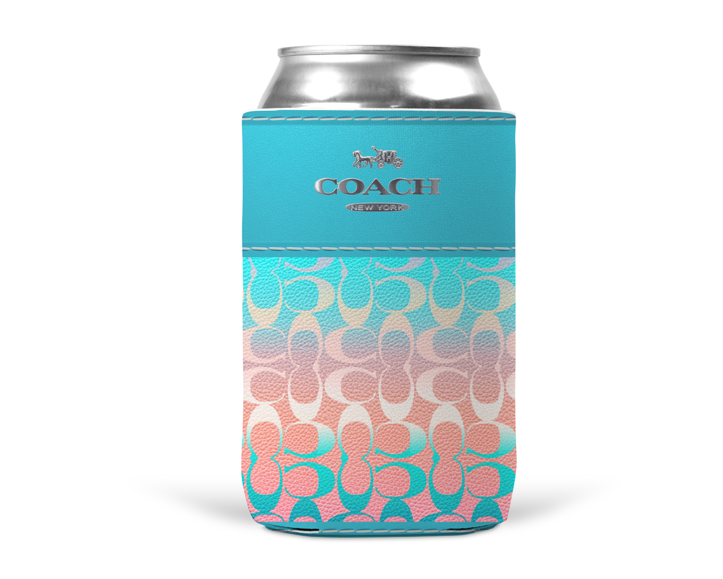 Coach Inspired Neoprene Can/Bottle Cooler (112)