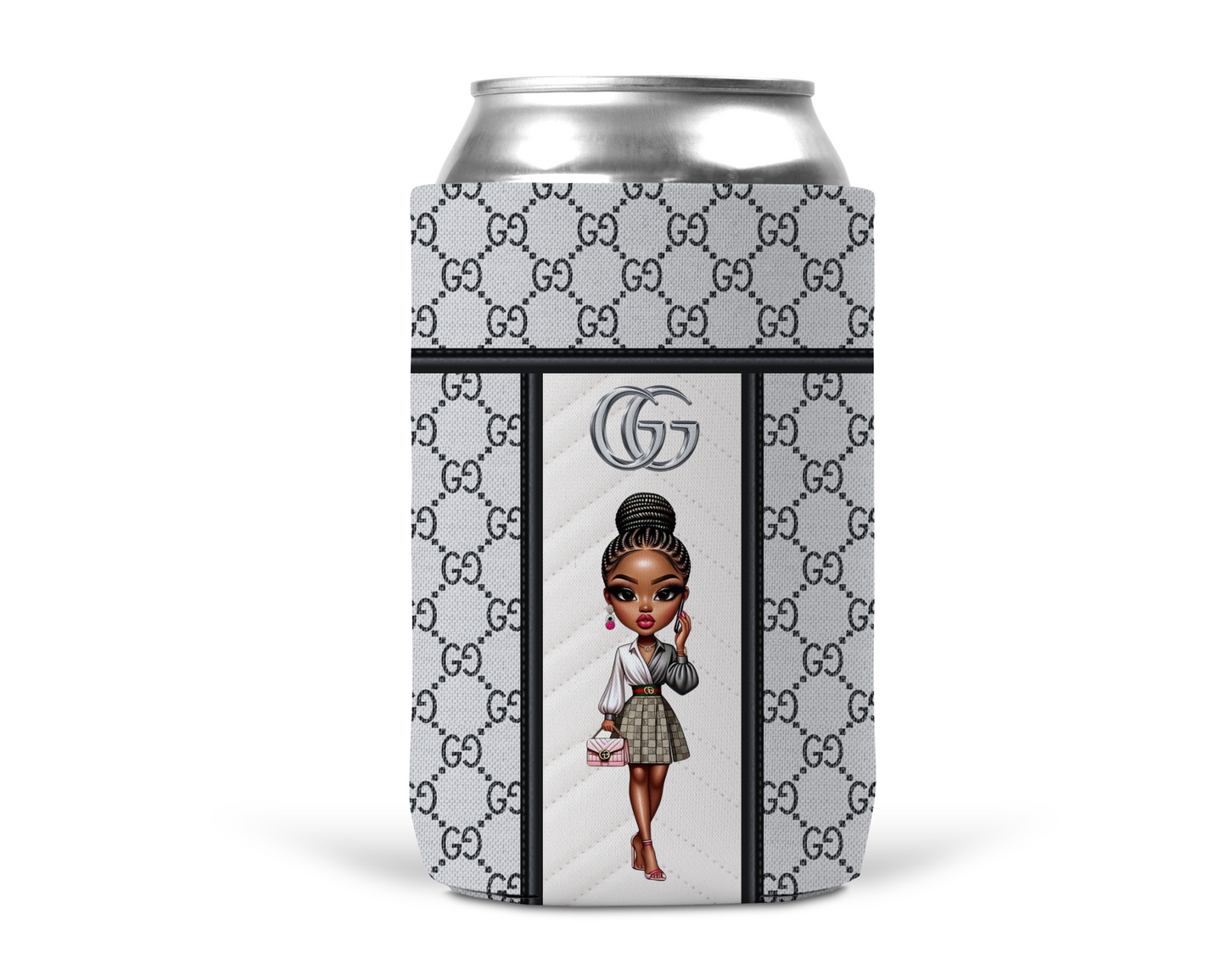 Gucci Inspired Neoprene Can/Bottle Cooler (008)