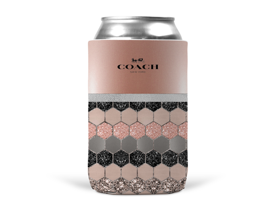 Coach Inspired Neoprene Can/Bottle Cooler (114)