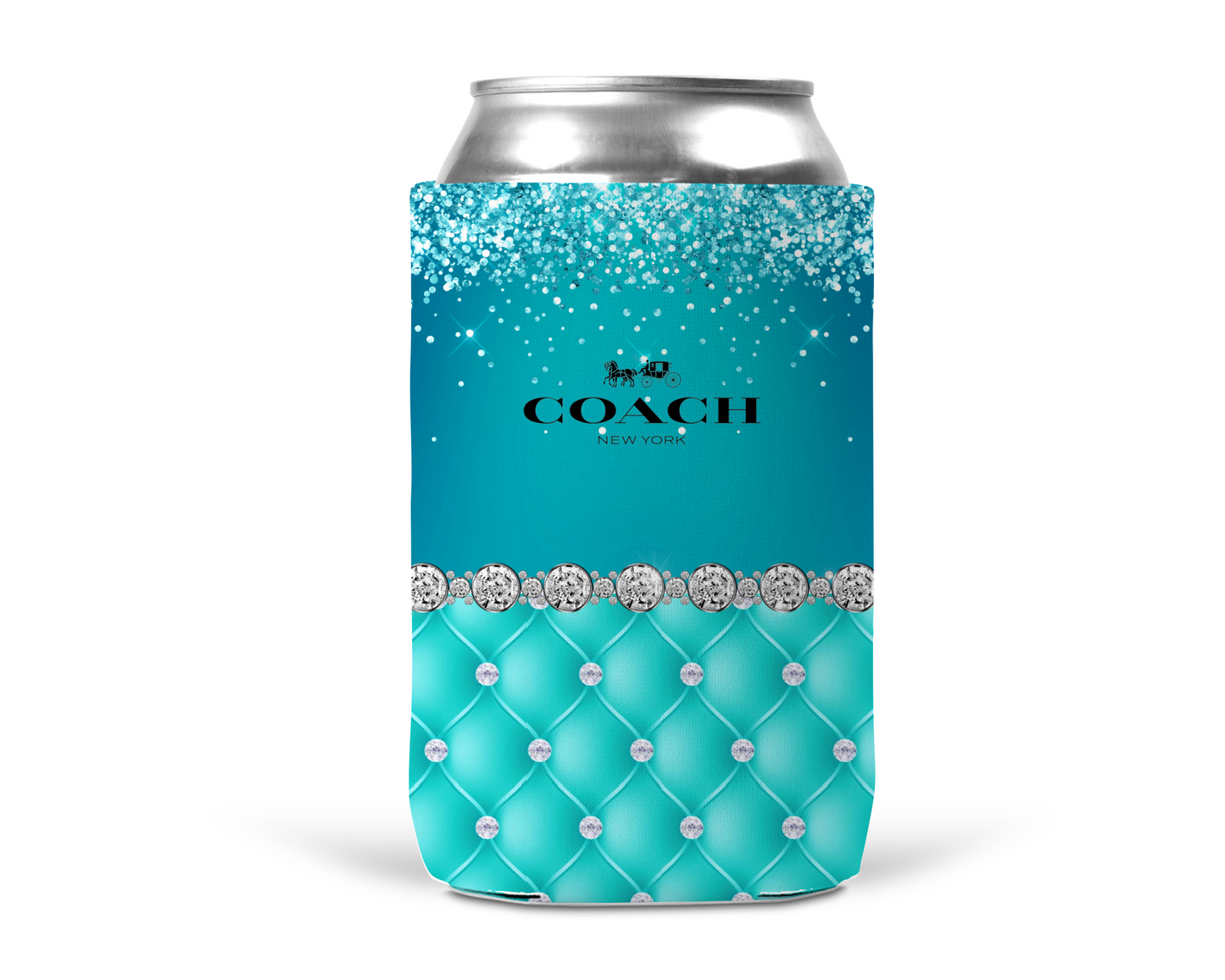 Coach Inspired Neoprene Can/Bottle Cooler (119)