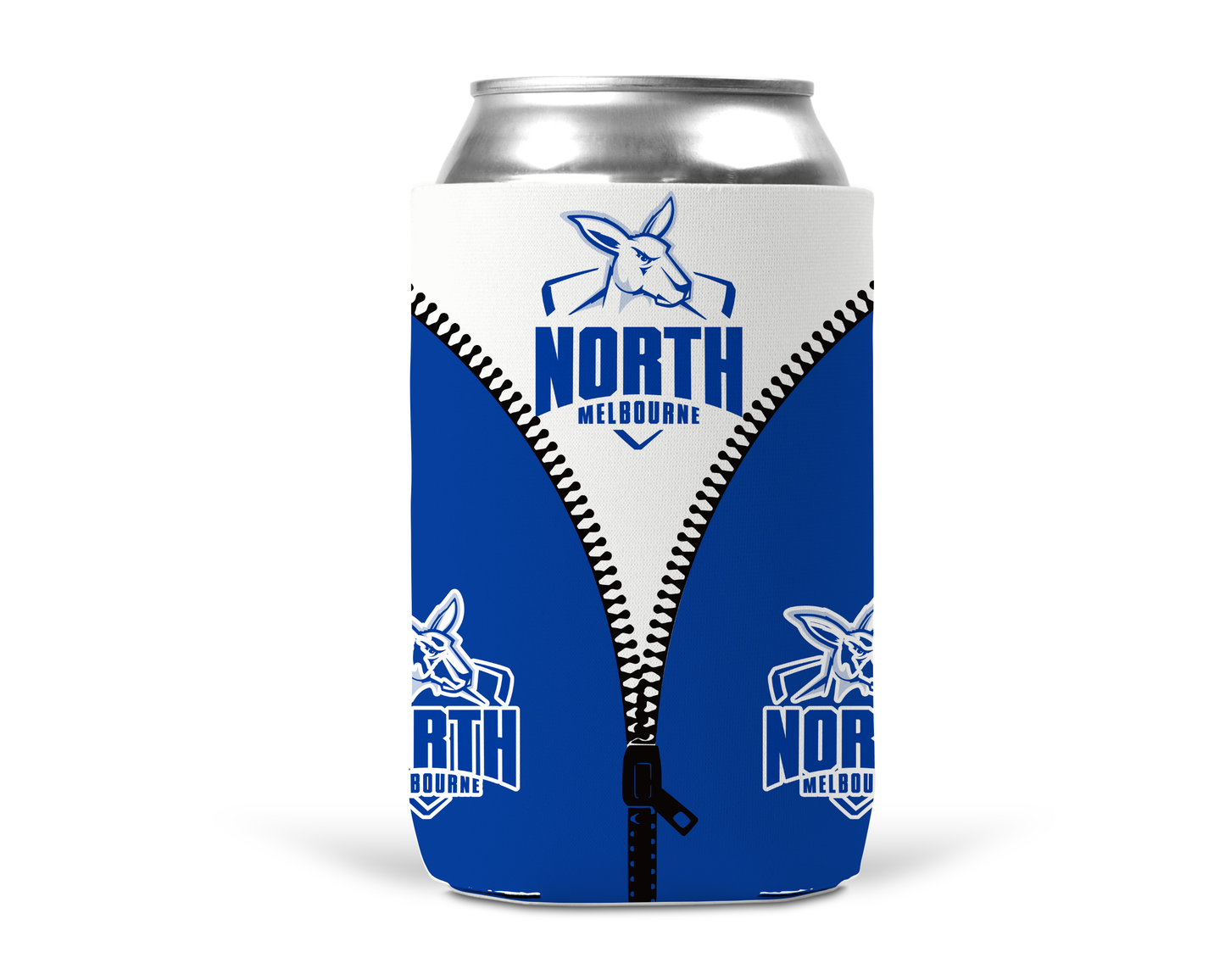 North Melbourne Neoprene Can/Bottle Cooler