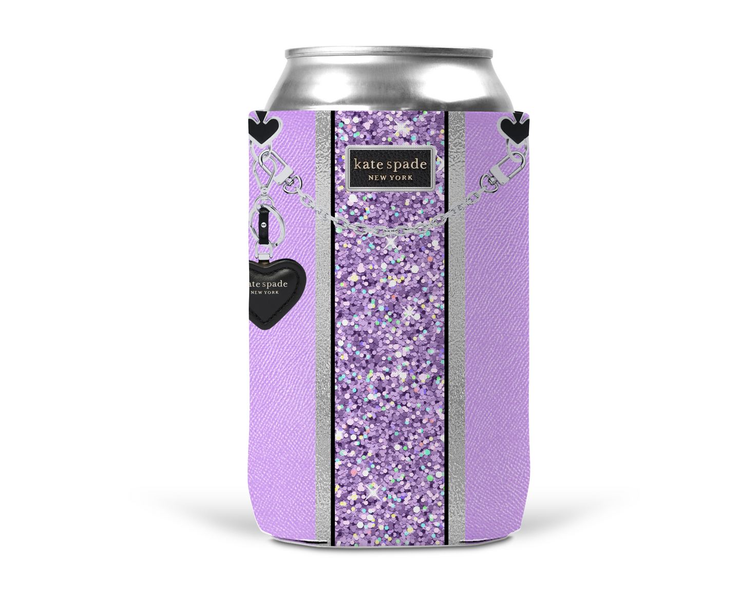 Katie Spade Inspired Neoprene Can/Bottle Cooler (006)