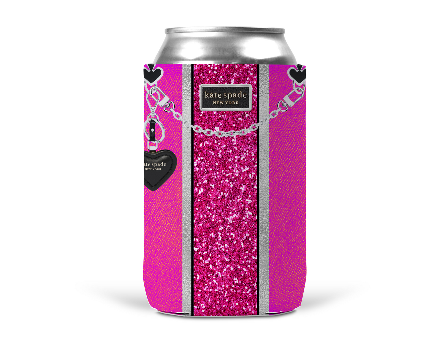 Katie Spade Inspired Neoprene Can/Bottle Cooler (005)