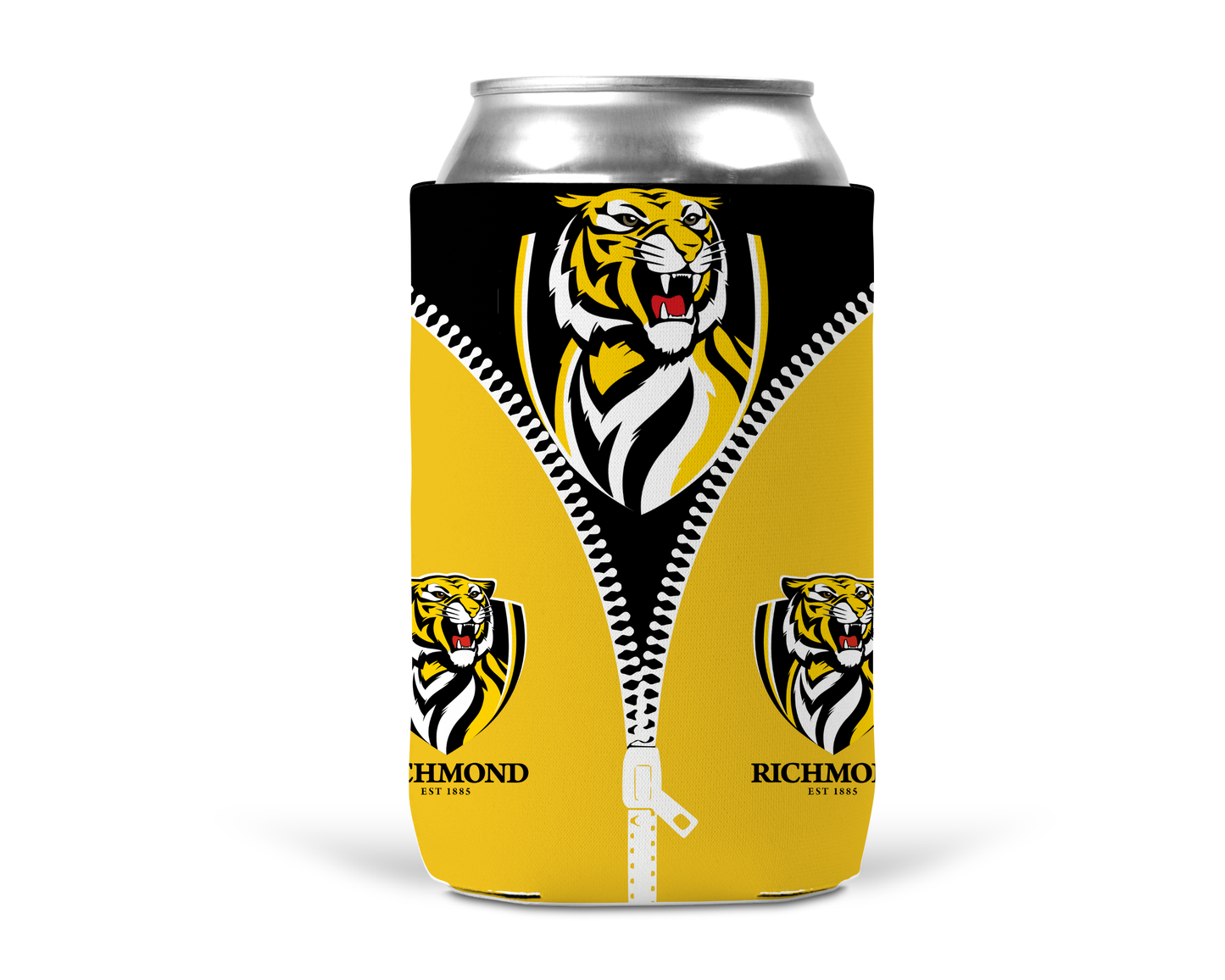 Richmond Tigers Neoprene Can/Bottle Cooler