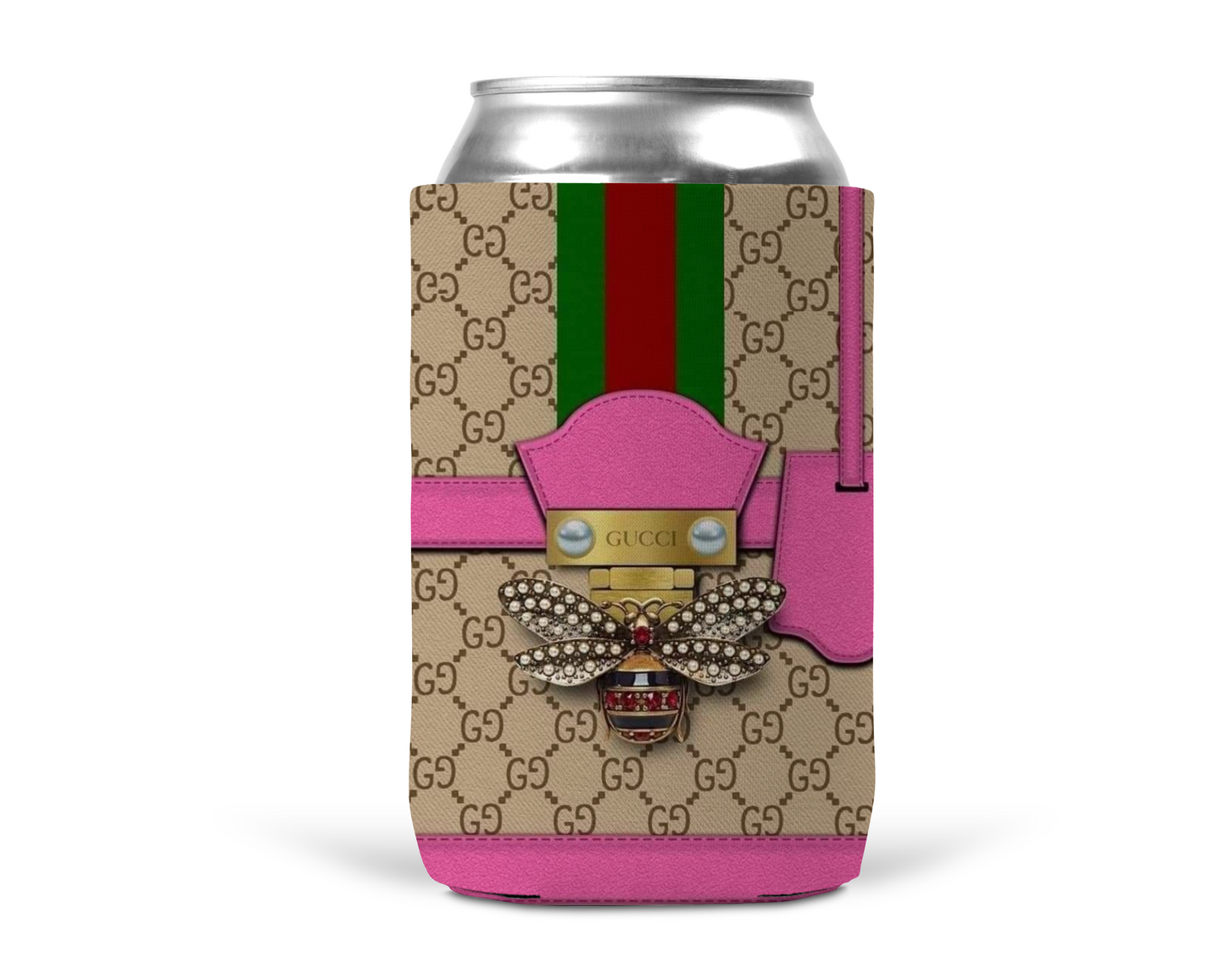 Gucci Inspired Neoprene Can/Bottle Cooler (017)