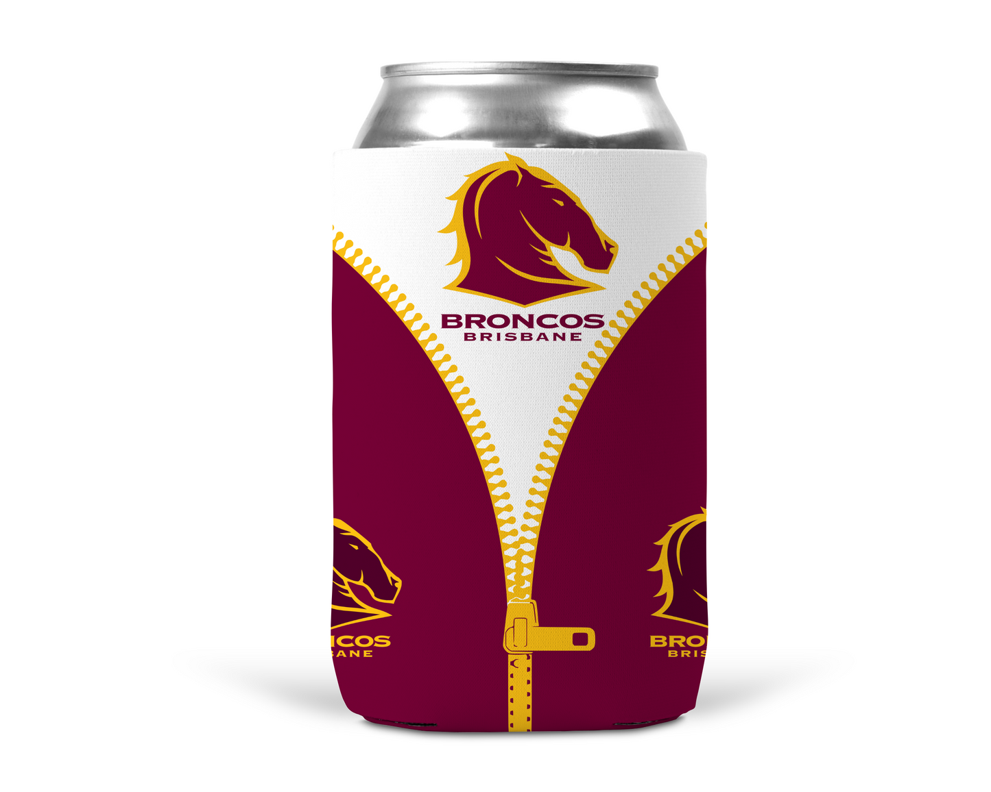 Brisbane Broncos Neoprene Can/Bottle Cooler