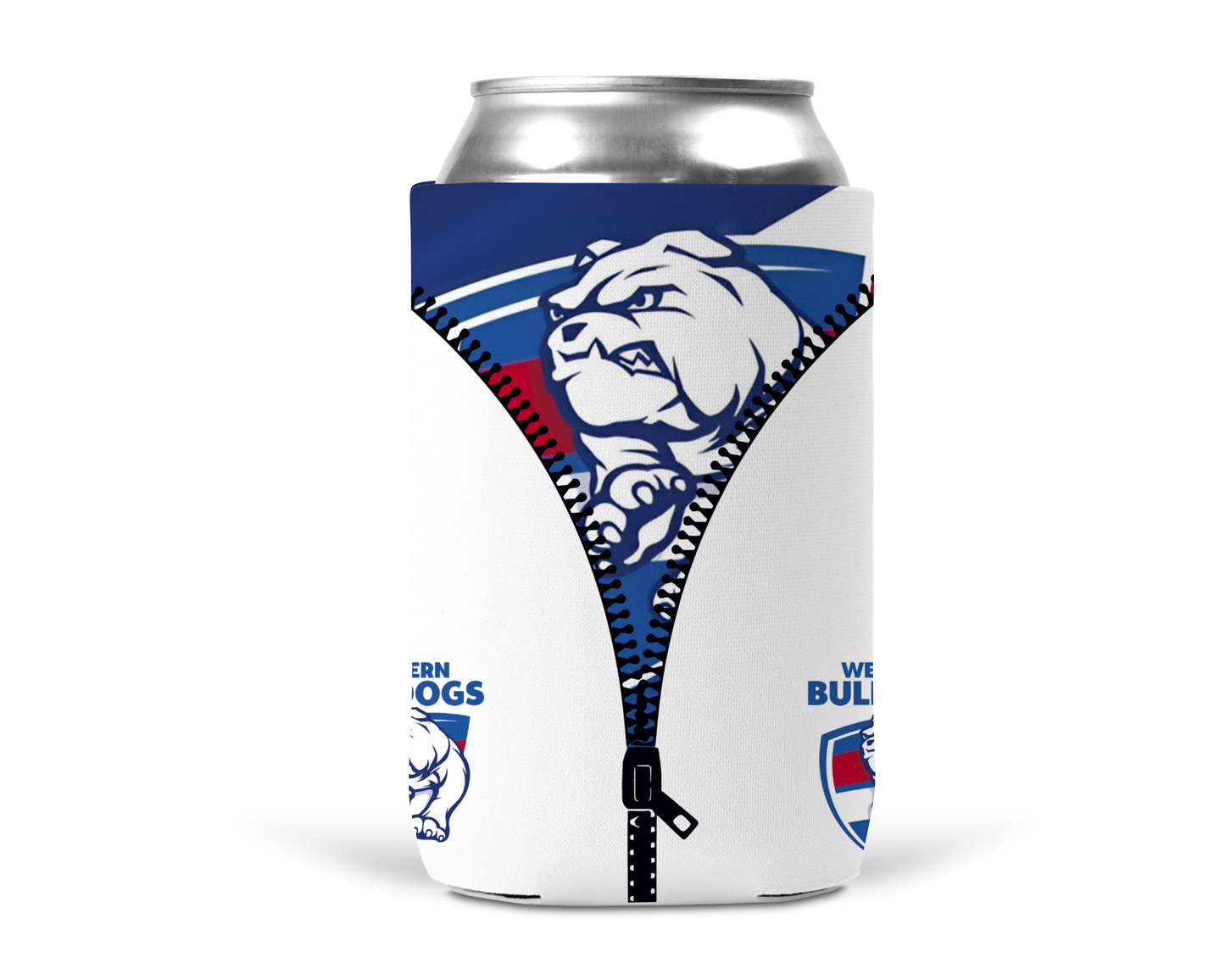 Western Bulldogs Neoprene Can/Bottle Cooler