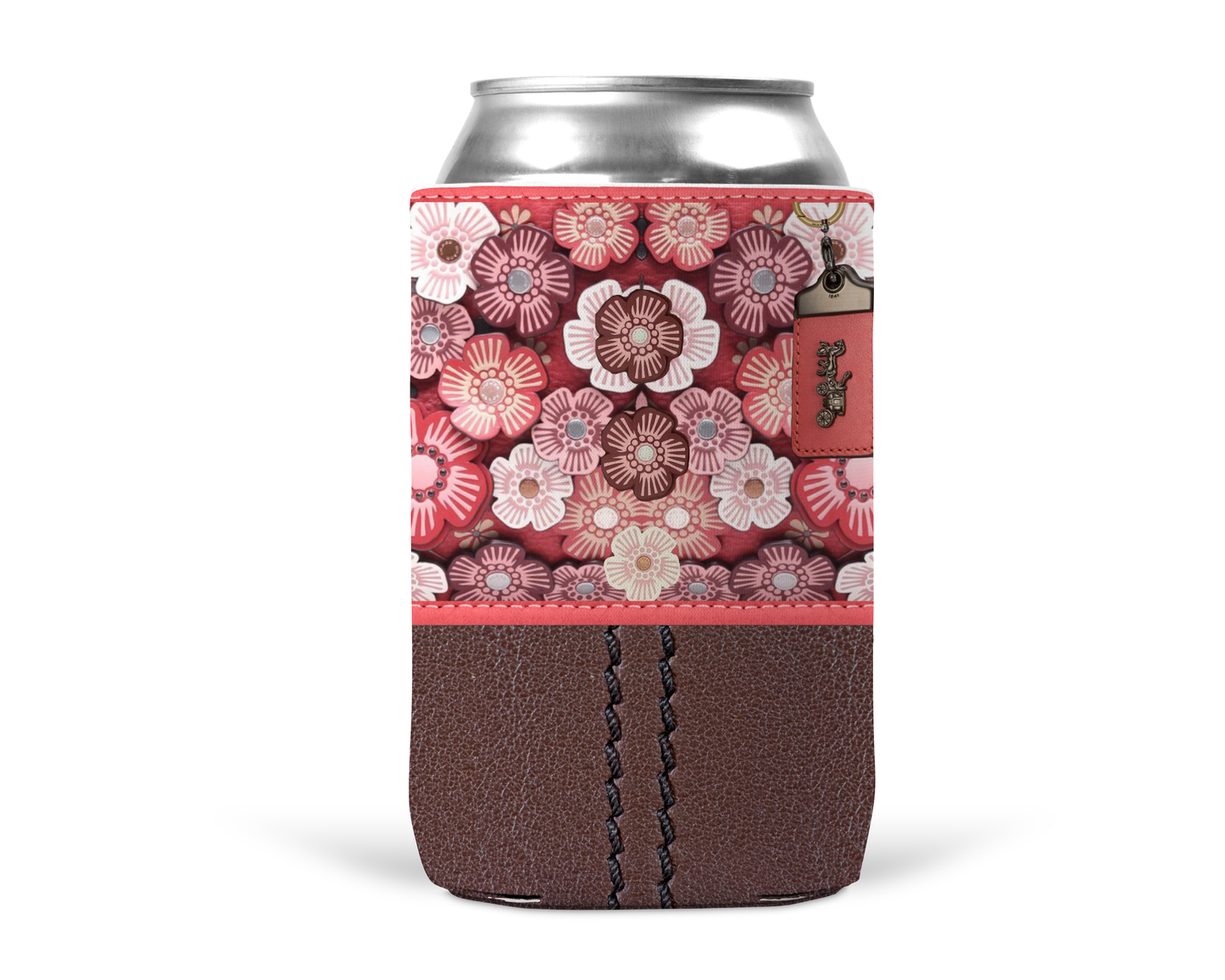 Coach Inspired Neoprene Can/Bottle Cooler (125)