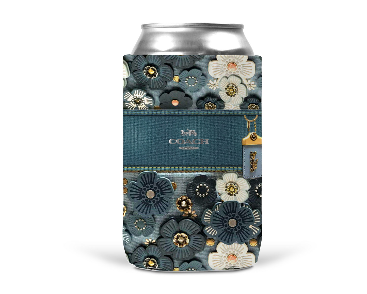 Coach Inspired Neoprene Can/Bottle Cooler (109)