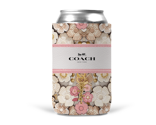 Coach Inspired Neoprene Can/Bottle Cooler (059)