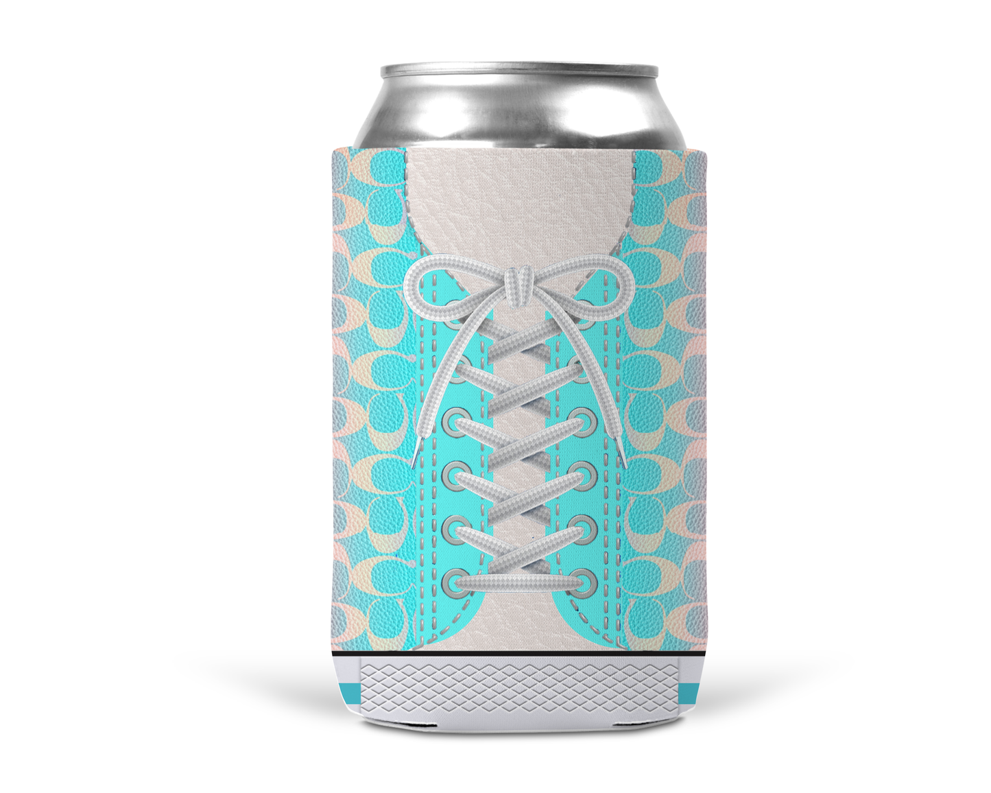 Coach Inspired Neoprene Can/Bottle Cooler (031)