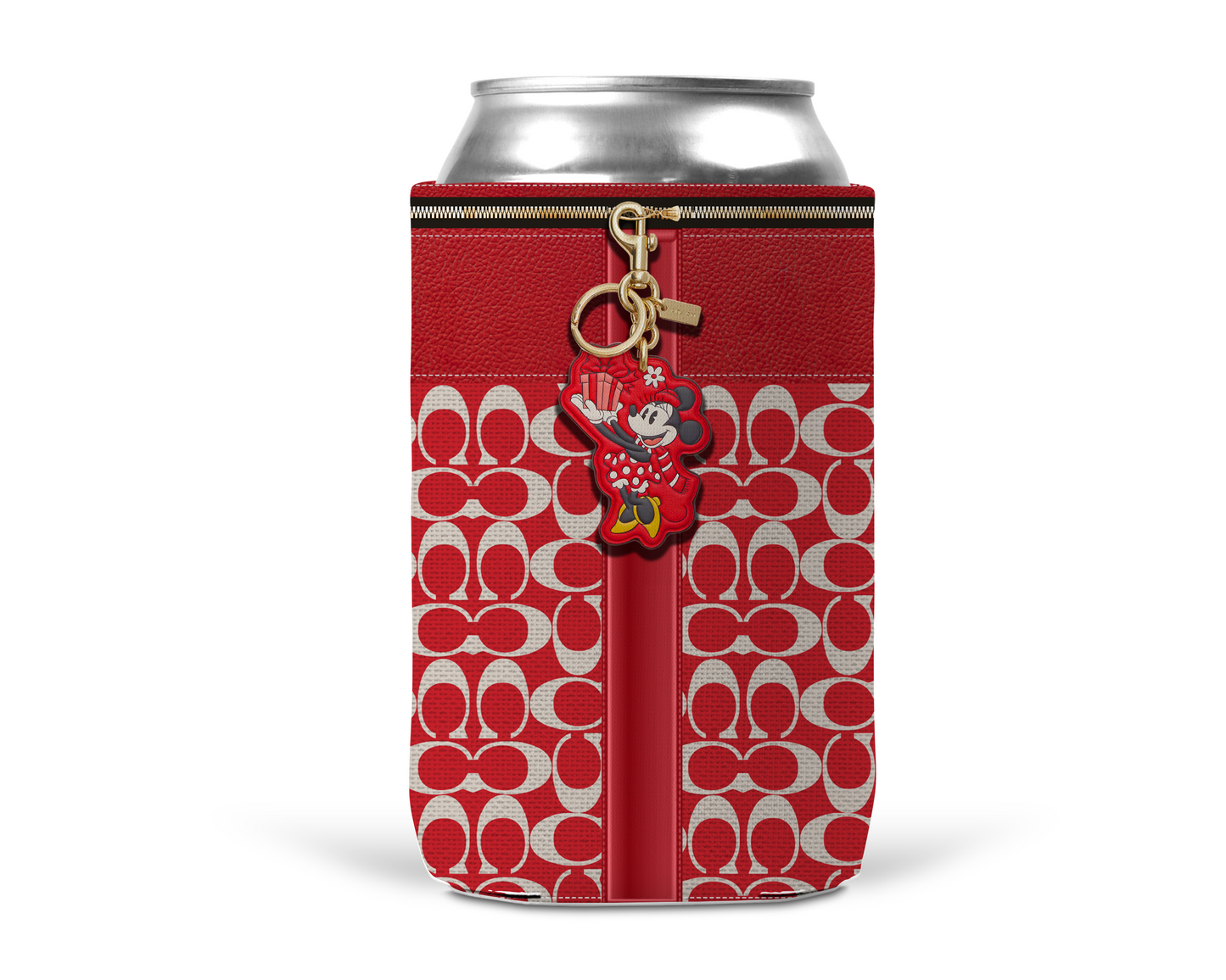 Coach Inspired Neoprene Can/Bottle Cooler (029)