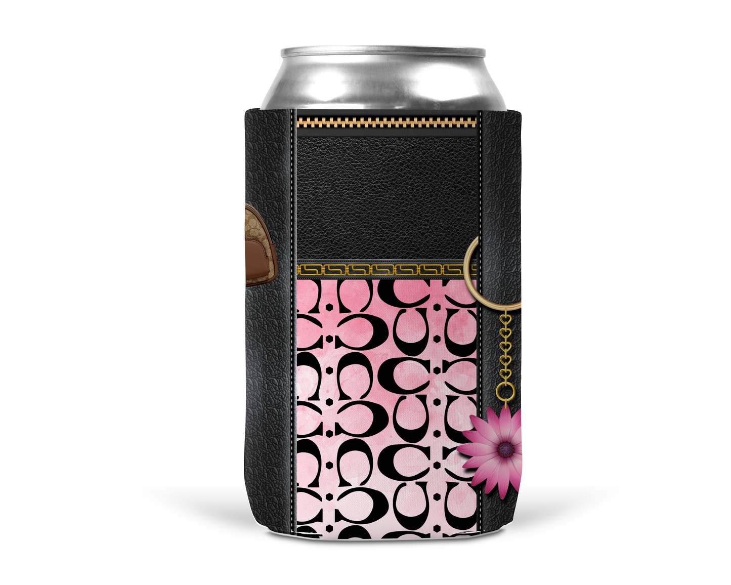 Coach Inspired Neoprene Can/Bottle Cooler (021)