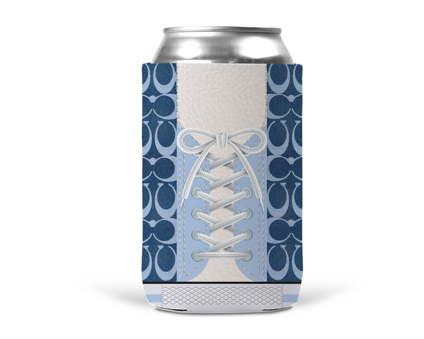 Coach Inspired Neoprene Can/Bottle Cooler (038)