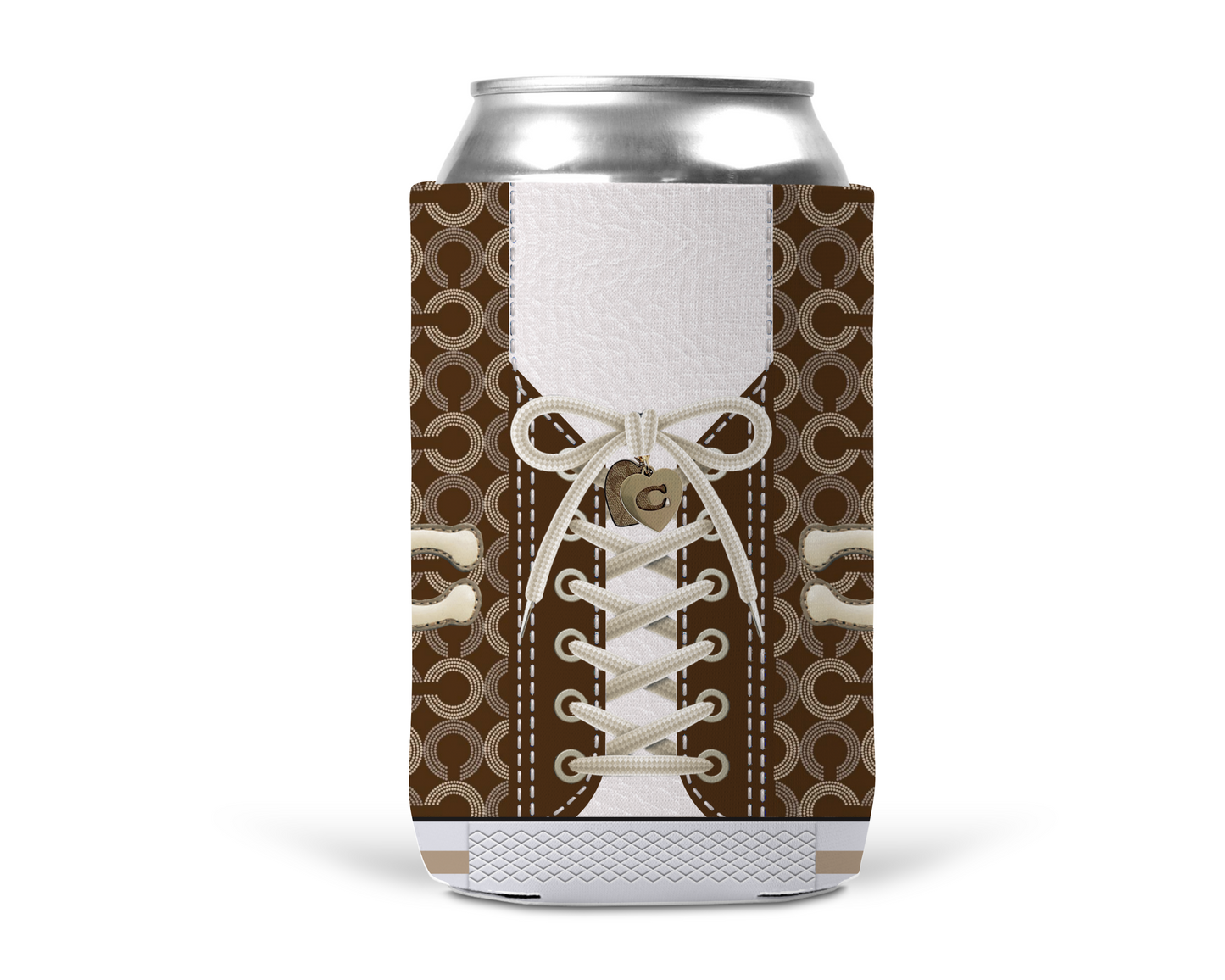 Coach Inspired Neoprene Can/Bottle Cooler (039)