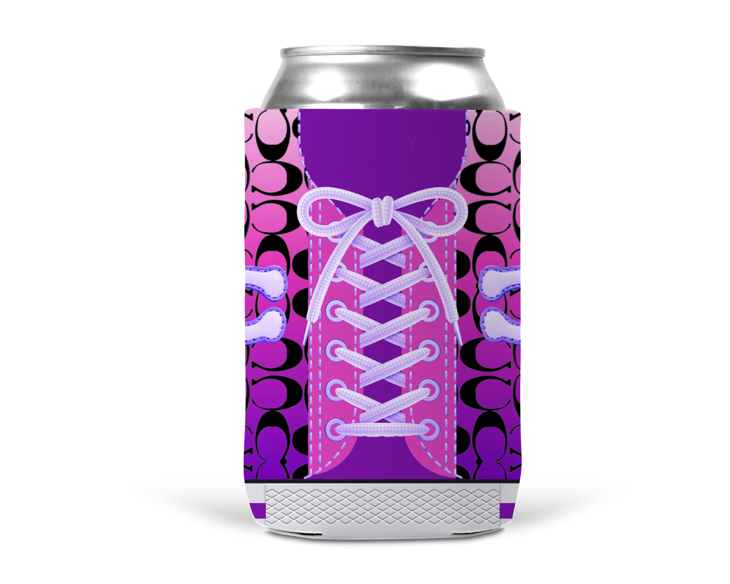 Coach Inspired Neoprene Can/Bottle Cooler (033)