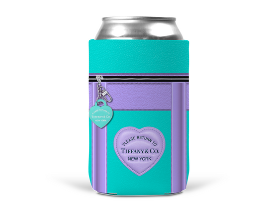 Tiffany Inspired Neoprene Can/Bottle Cooler (003)