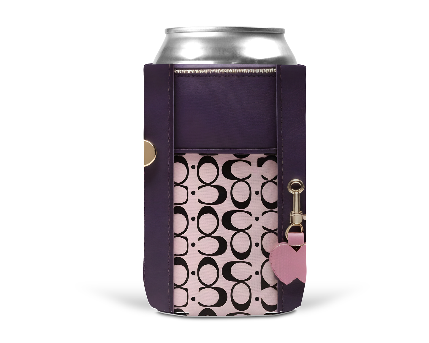 Coach Inspired Neoprene Can/Bottle Cooler (023)