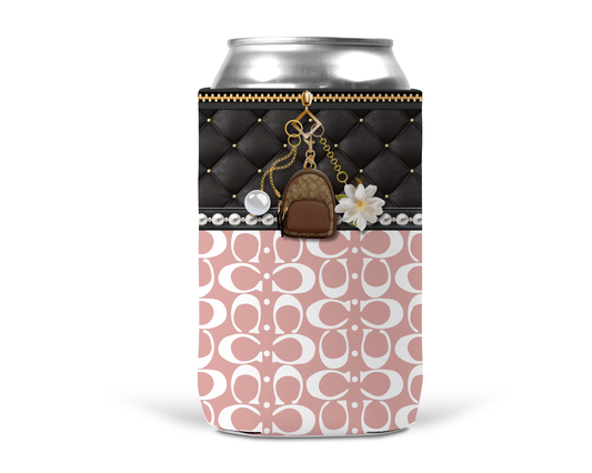 Coach Inspired Neoprene Can/Bottle Cooler (024)