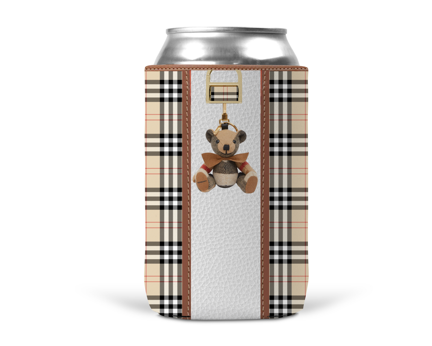 Burberry Inspired Neoprene Can/Bottle Cooler (007)