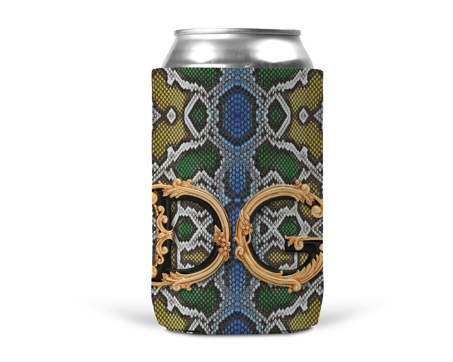 Dolce & Gabbana Inspired Neoprene Can/Bottle Cooler (002)