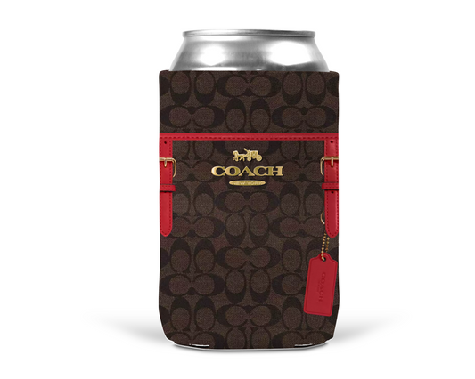 Coach Inspired Neoprene Can/Bottle Cooler (096)