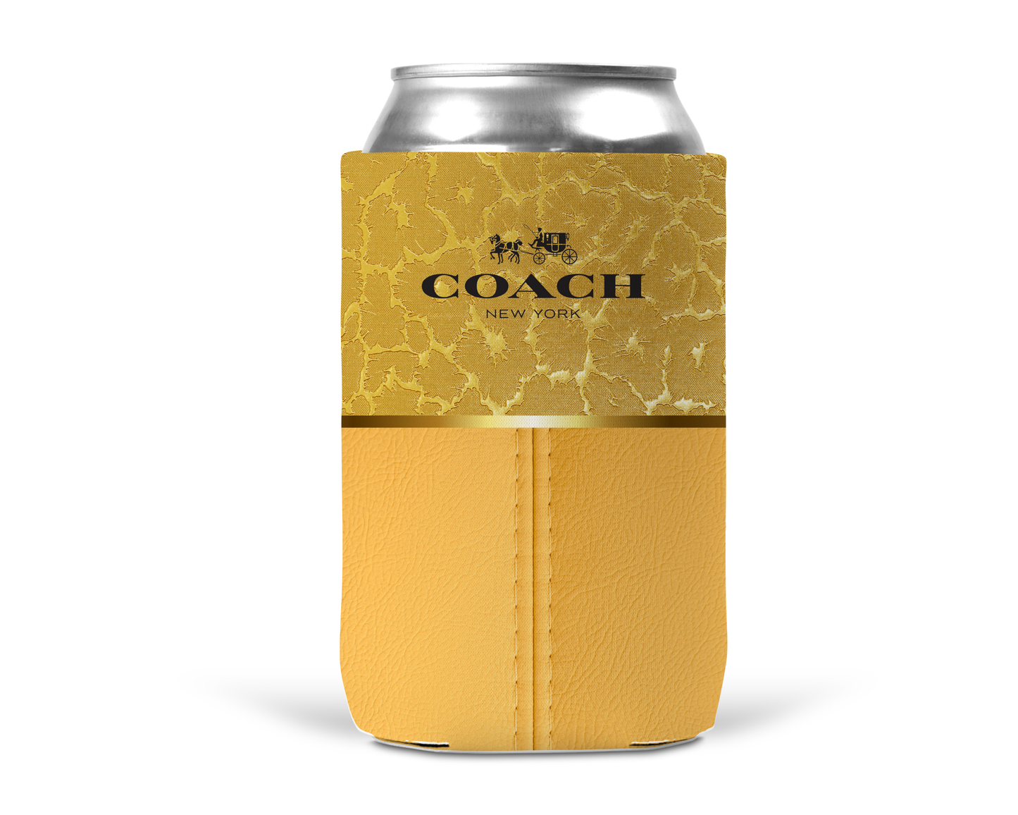 Coach Inspired Neoprene Can/Bottle Cooler (005)