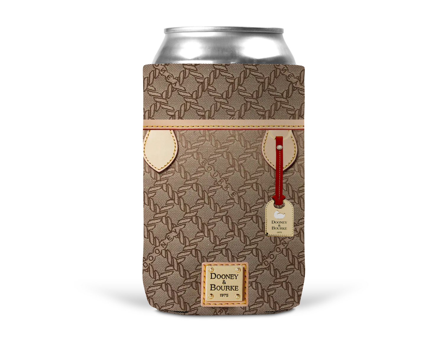 Dooney & Bourke Inspired Neoprene Can/Bottle Cooler (002)