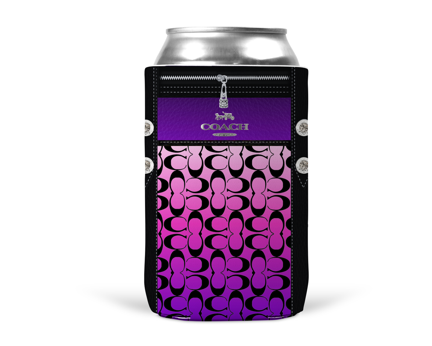 Coach Inspired Neoprene Can/Bottle Cooler (110)