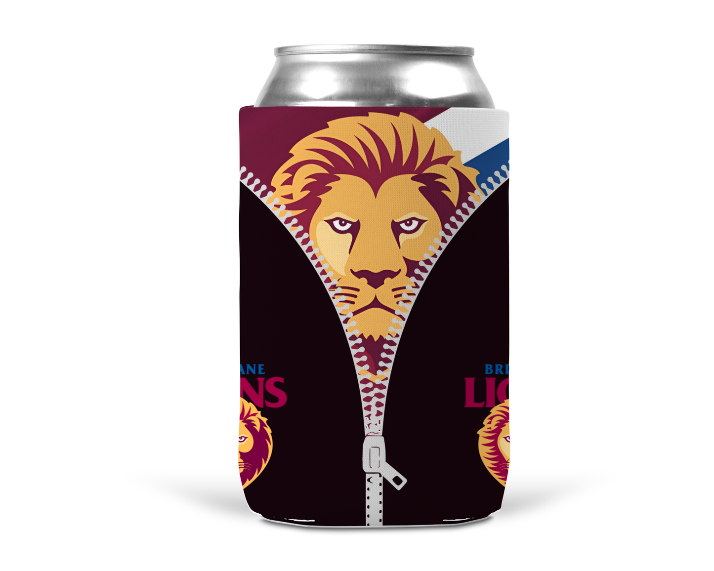 Brisbane Lions Neoprene Can/Bottle Cooler