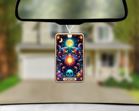 Cancer Tarot Card Car Air Freshener