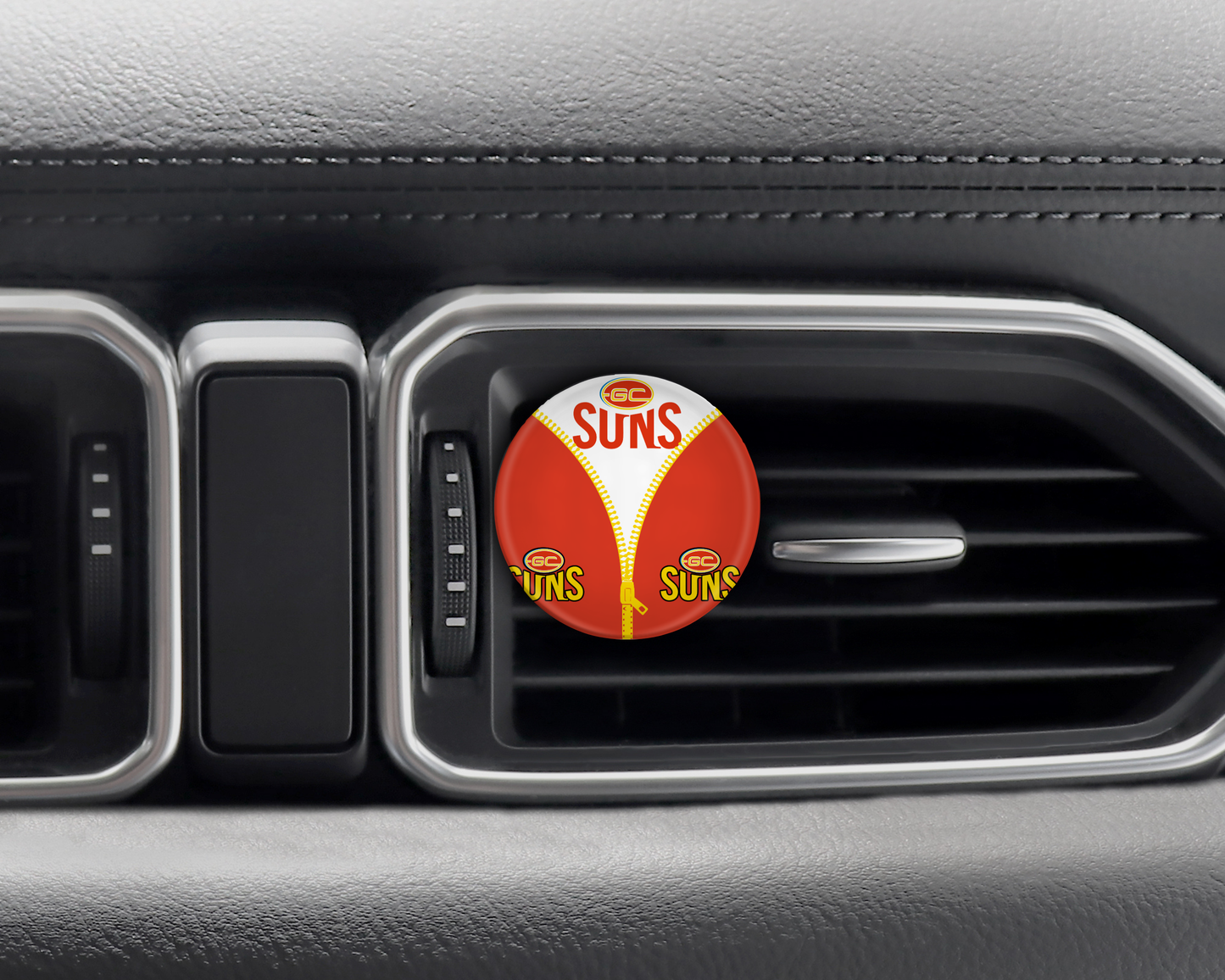 Gold Coast Suns Car Air Vent Freshener (Zip)