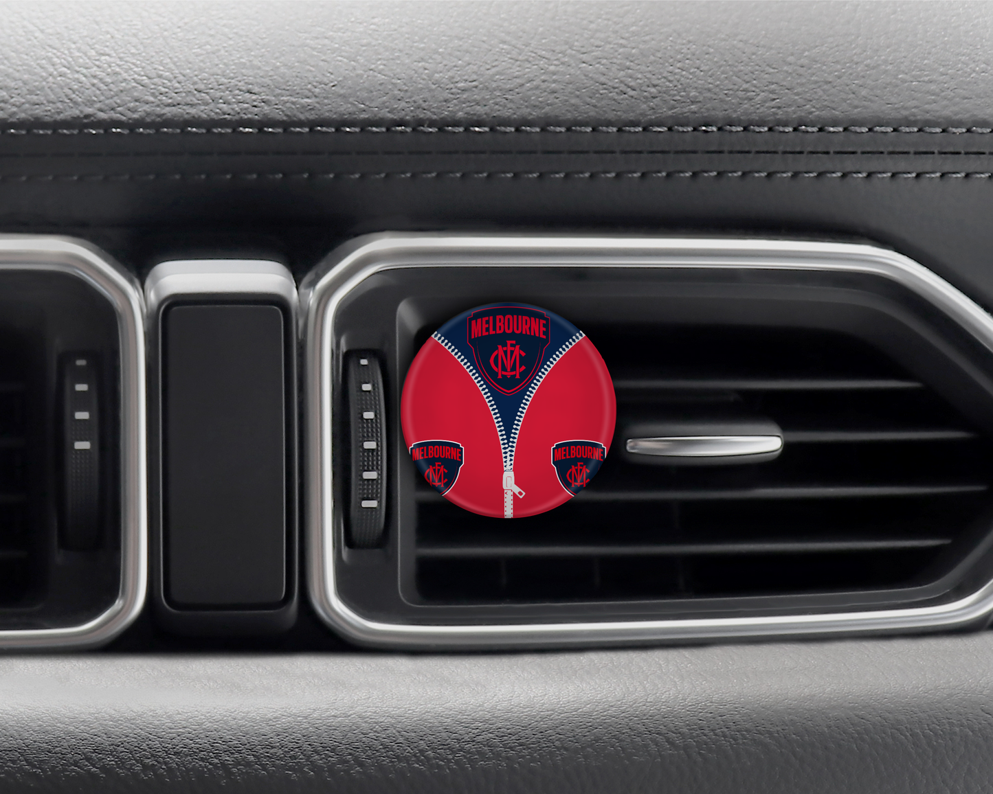 Melbourne Demons Car Air Vent Freshener (Zip)