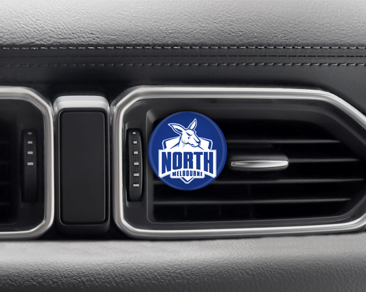 North Melbourne Car Air Vent Freshener (Logo)