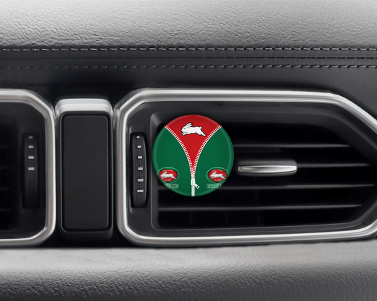 South Sydney Rabbitohs Car Air Vent Freshener (Zip)