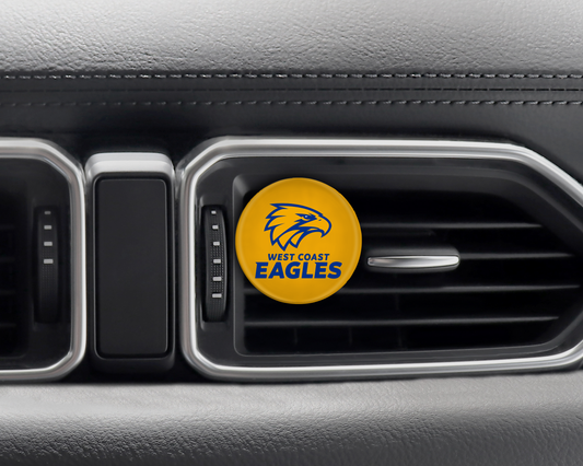 West Coast Eagles Car Air Vent Freshener (Logo)