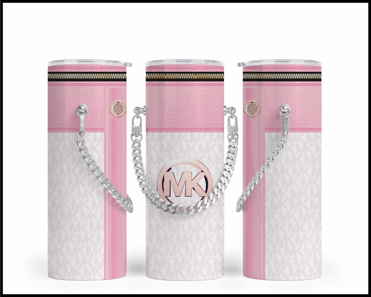 Designer Handbag Inspired Chain Tumbler (016)