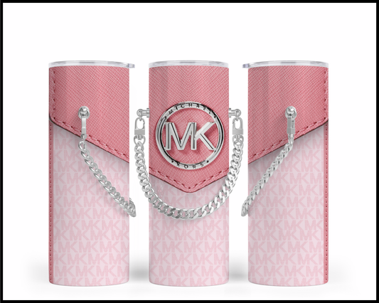 Designer Handbag Inspired Chain Tumbler (003)