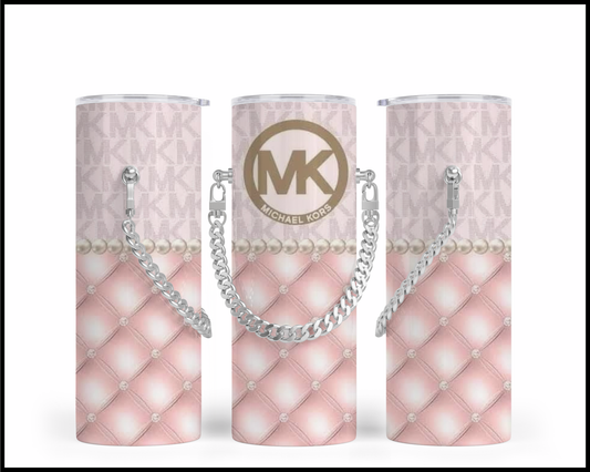 Designer Handbag Inspired Chain Tumbler (025)