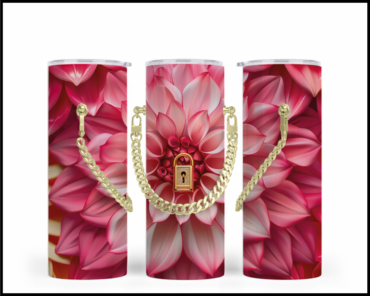 Designer Handbag Inspired Chain Tumbler (120)
