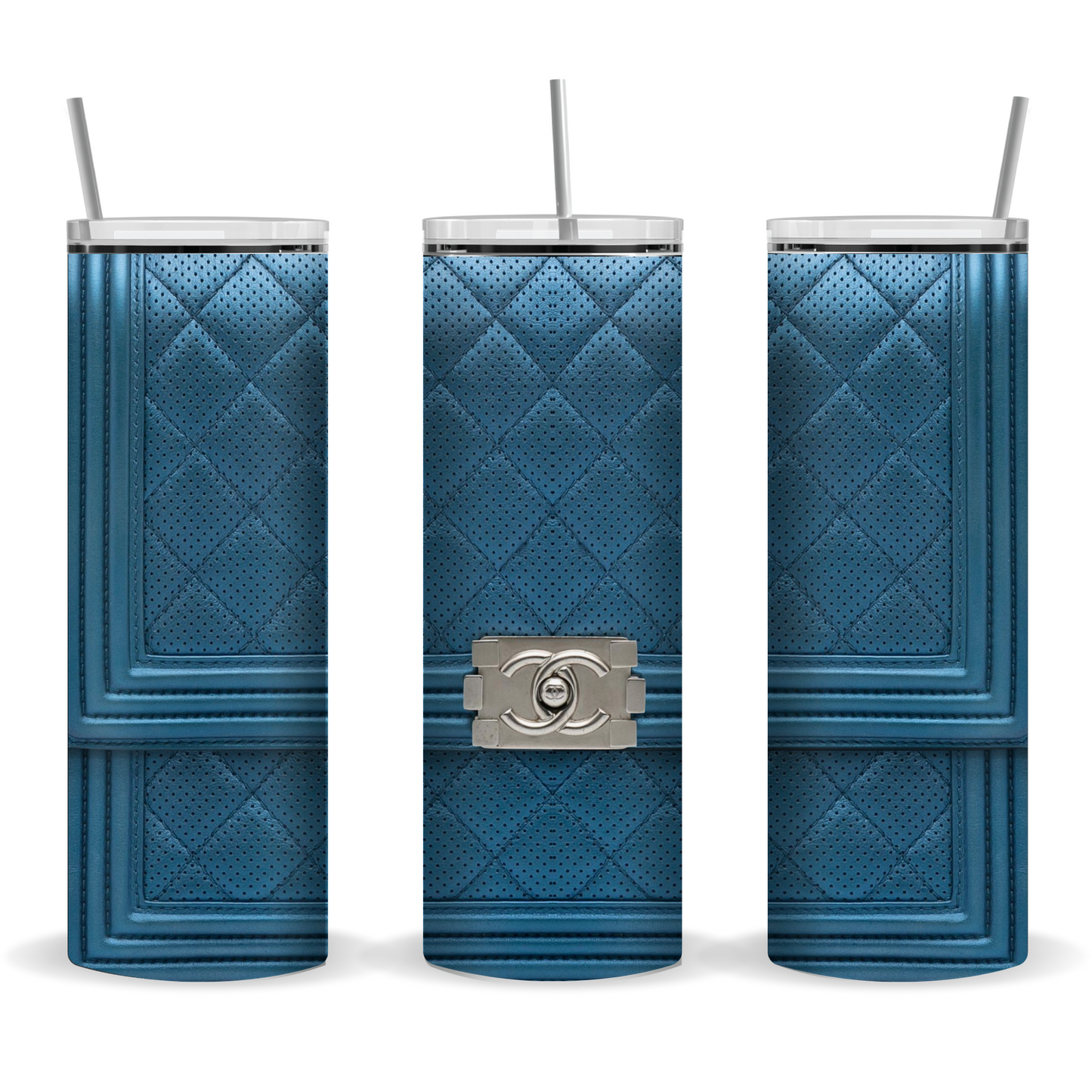 Chanel Handbag Inspired Tumbler (004)