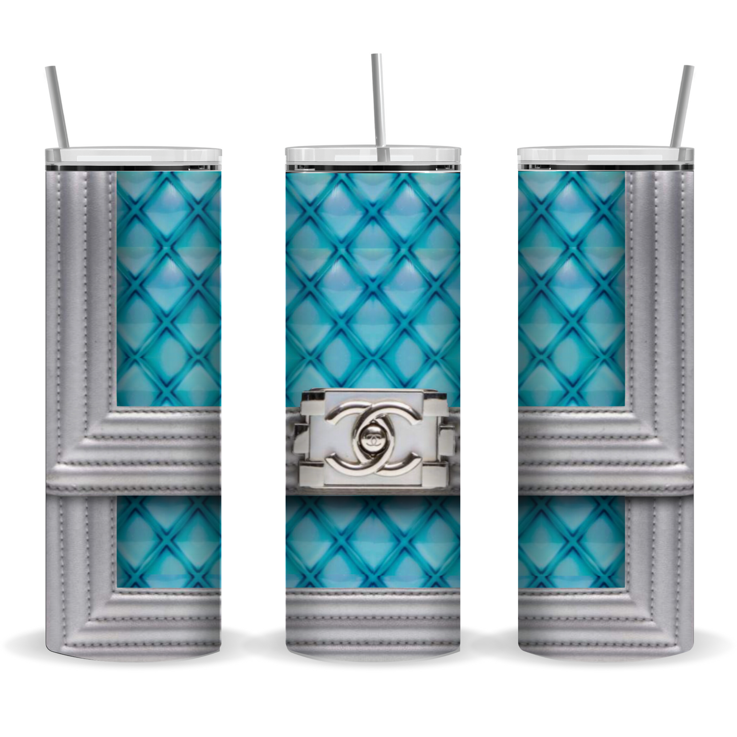 Chanel Handbag Inspired Tumbler (006)