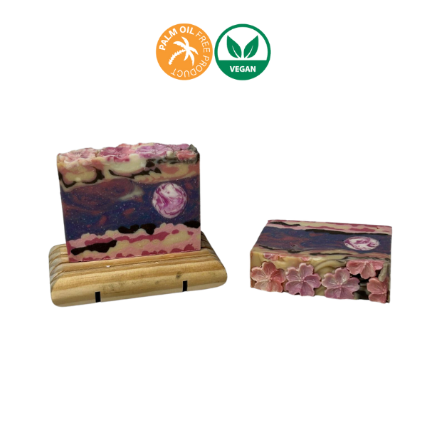 Cherry Blossom Stroll Whimsical Soap